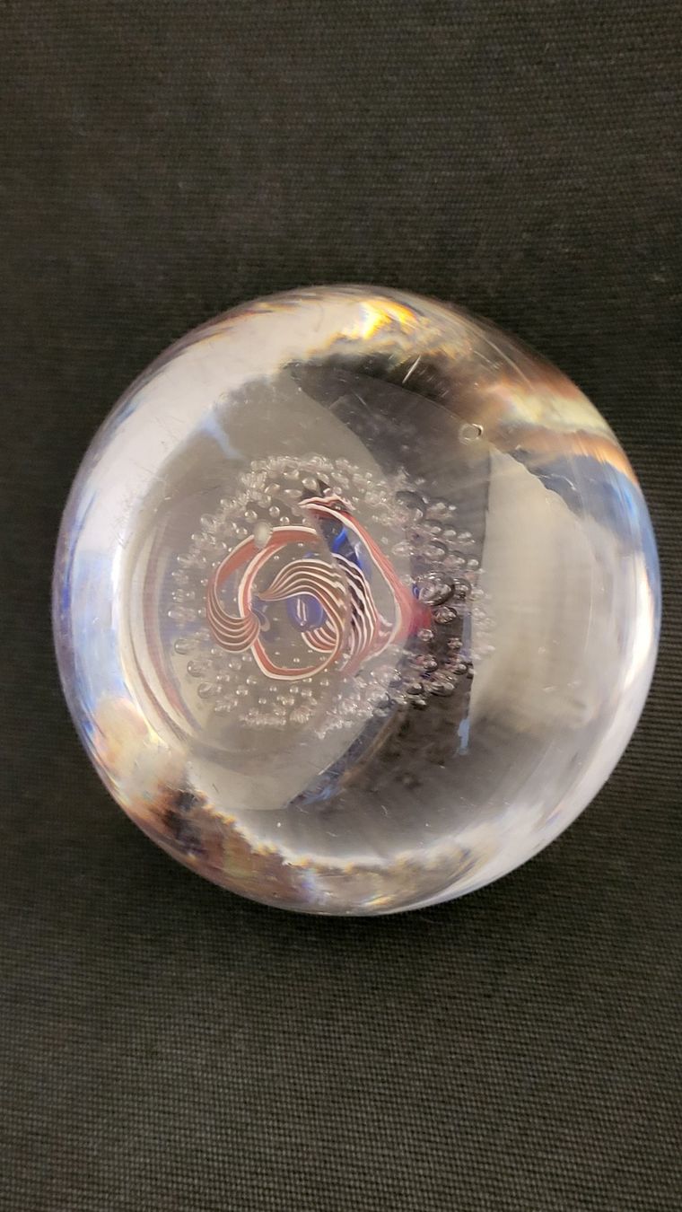 Figurines: Paperweight mit farbiger Spirale – D'occasion à Basel par spinne02 5