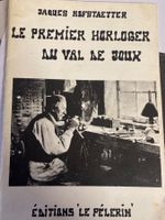 Horloger du Val de Joux - Livre ancien