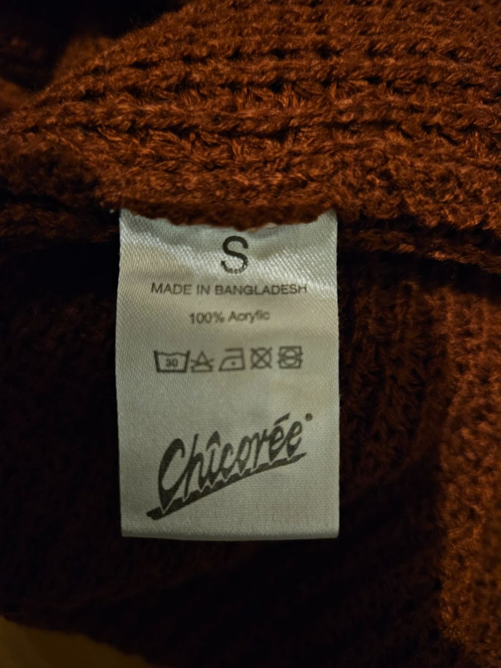 Giacche: Chicoree Strickjacke in Rostrot – Usato da Ebikon venduto da SecondChance_byM 4
