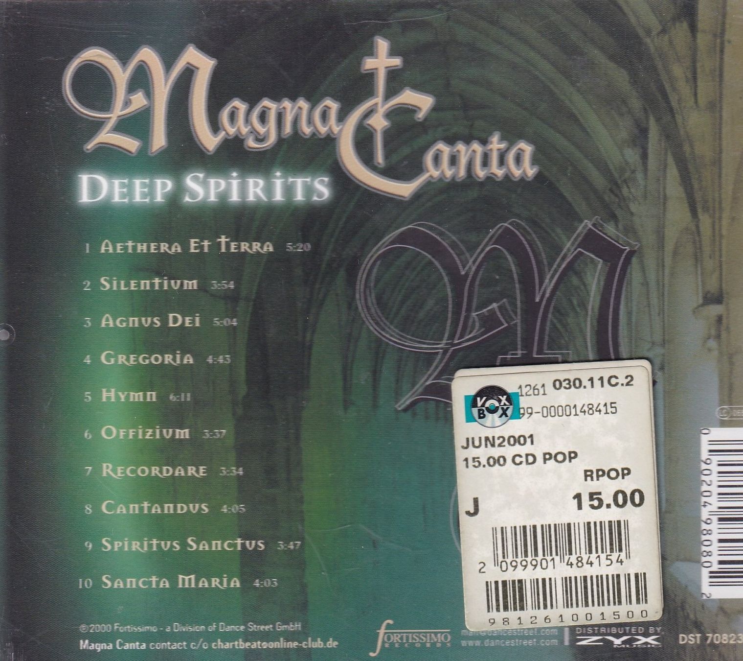 CD: CD ab Fr. 1.--, Magma Canta - Deep Spirits – Usato da Lausen venduto da Mondeo10628 1
