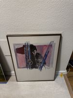 Knie Bild mit alurahmen