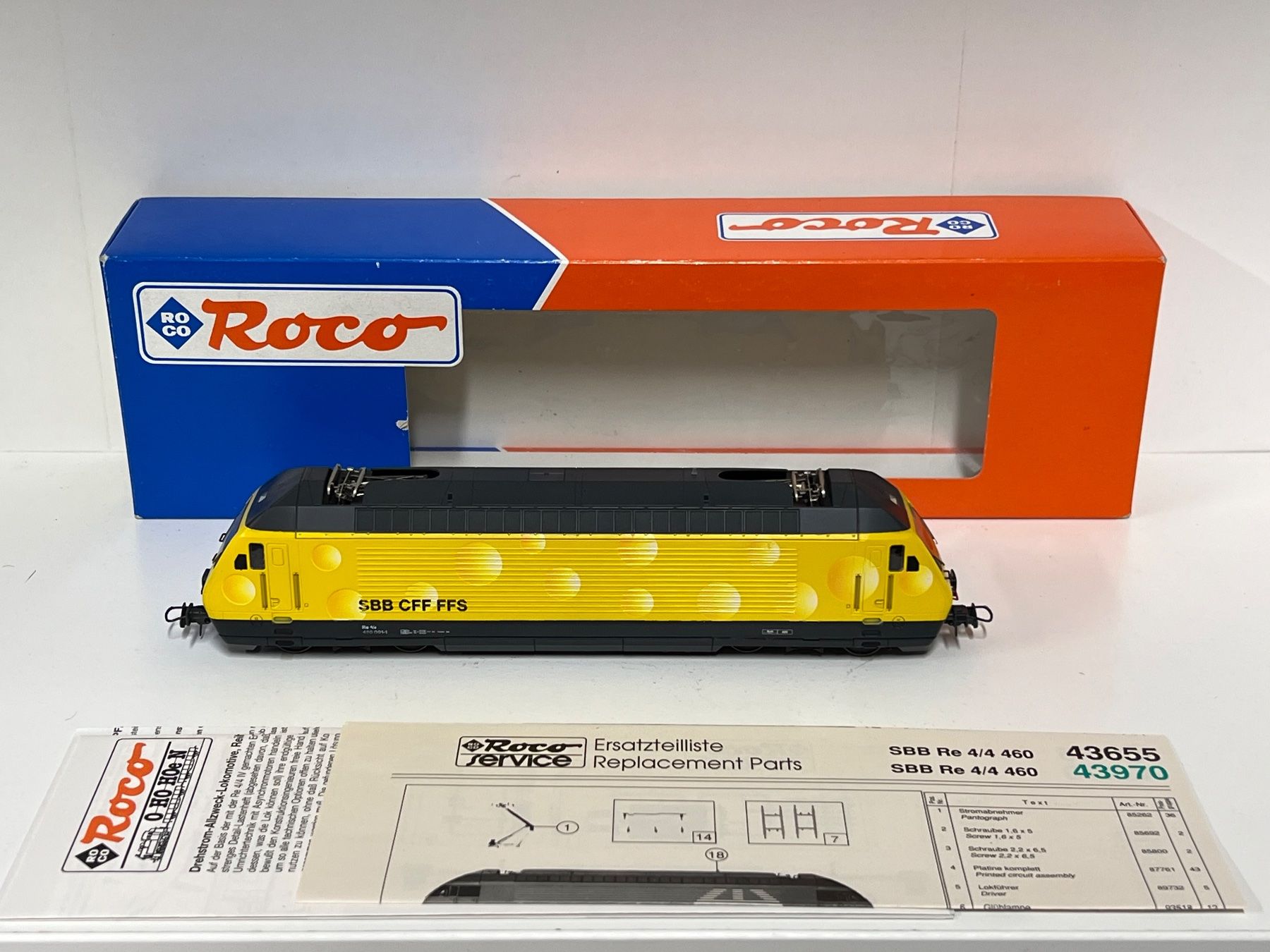 Roco Modelleisenbahnen: Staiber / Roco Chäslok 460 H0 DC Analog – Gebraucht aus Neuenhof von ludovicco