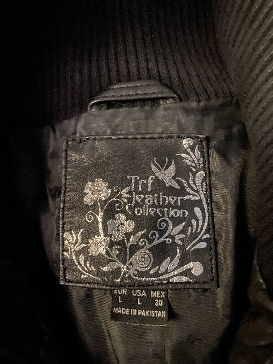 Zara Jacken: Zara Trf Lederjacke schwarz Gr.S – Gebraucht aus Zürich von Unique2400 4
