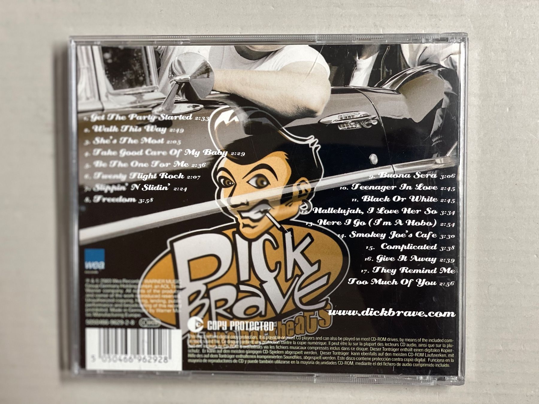CD: Dick Brave & The Backbeats CD - Rockabilly - Top – Usato da Muri b. Bern venduto da AdidasCollector 1