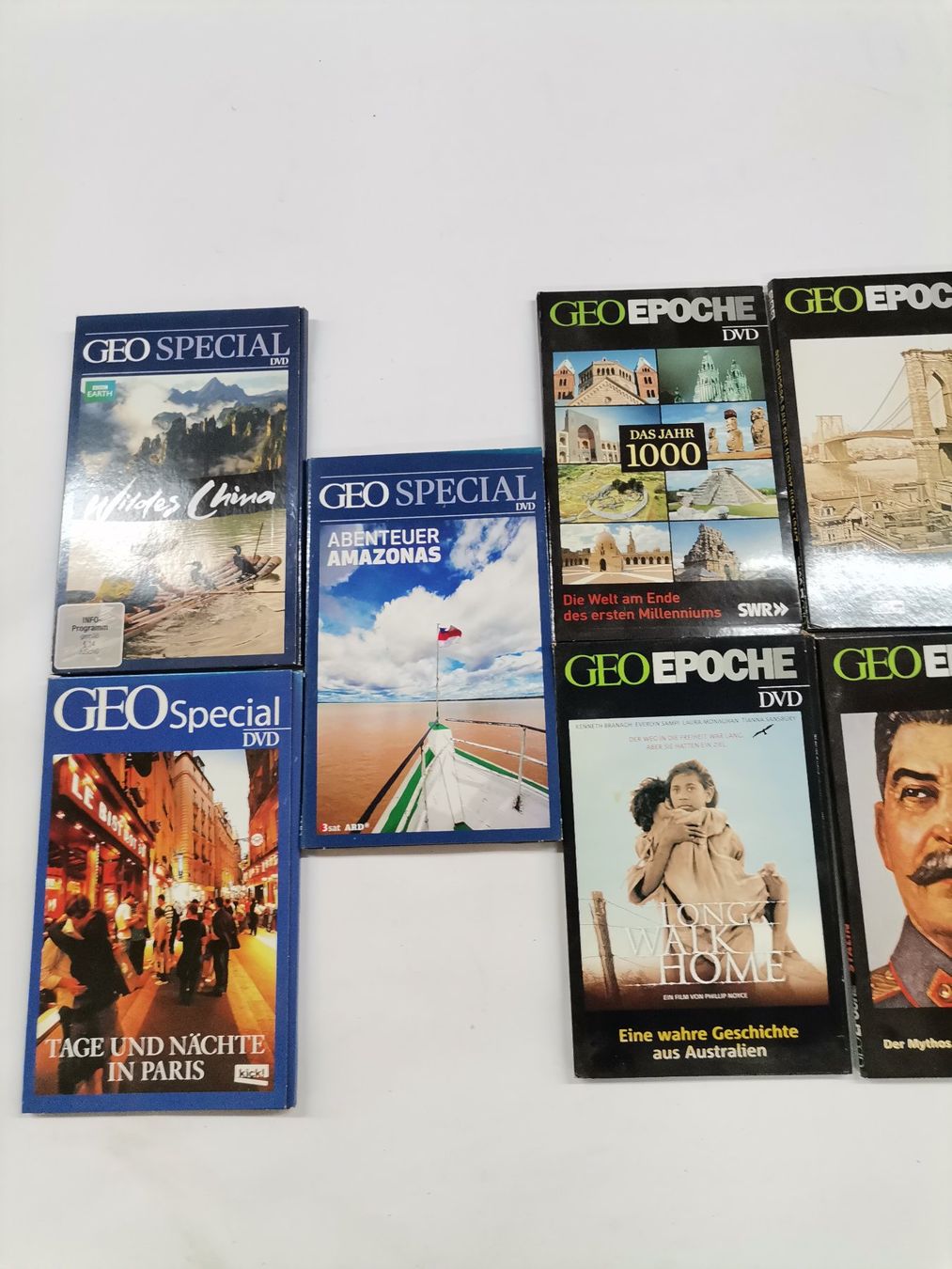 Alle DVDs: DVD Kollektion GEO – Gebraucht aus Kleindöttingen von Katze99 1