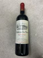 Château Le Tros Bordeaux 2014 Wein gut erhalten