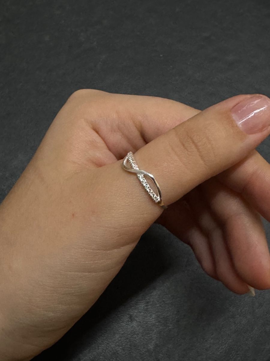 Anelli: Ring aus echtem 925er Silber – Grösse 65 – Nuovo (secondo la descrizione) da Biasca venduto da angelopiletti
