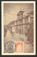 Maximumkarte Nr. 365 Bellinzona gest S. 1163 2.-4.12.1983