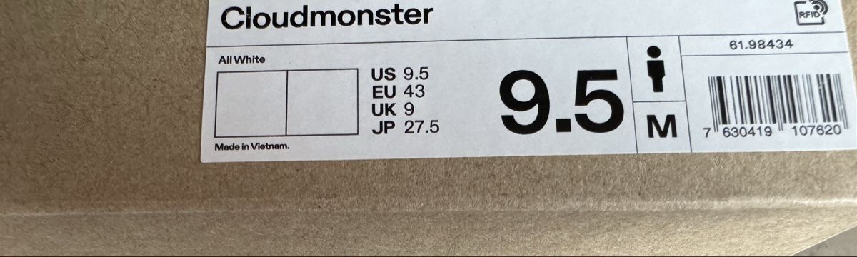 On Herrenschuhe: ON cloudmonster  – Neu und originalverpackt aus Corpataux von seniz 9