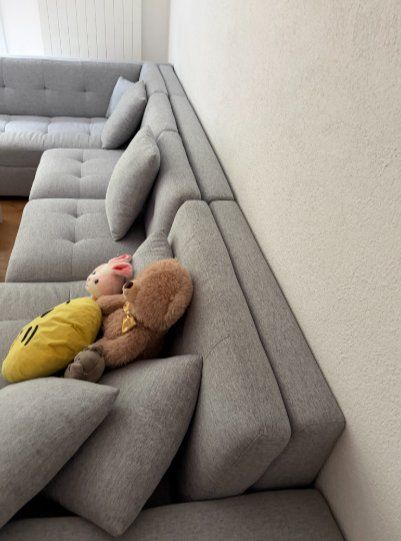 Gonser Divani: Ecksofa grau – Usato da Muotathal venduto da Andreabo2 4