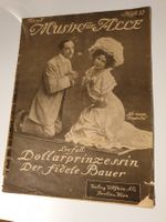 Dollarprinzessin (Musiknoten) 1908