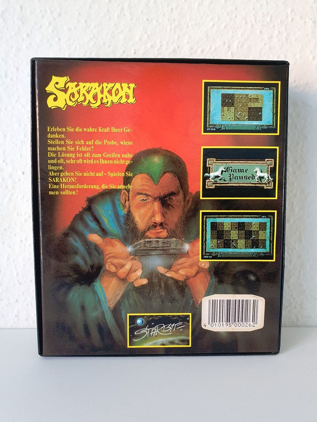 Atari Giochi: Atari ST Game Sarakon (1990) Semi Big Box Deutsch – Usato da Greifensee venduto da perfectioN88 2