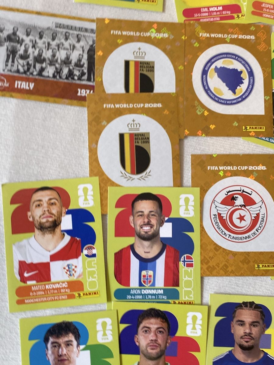 Sticker: Meine dopelten panini 2026 – Nuovo (secondo la descrizione) da zürich venduto da BonneChance77 1