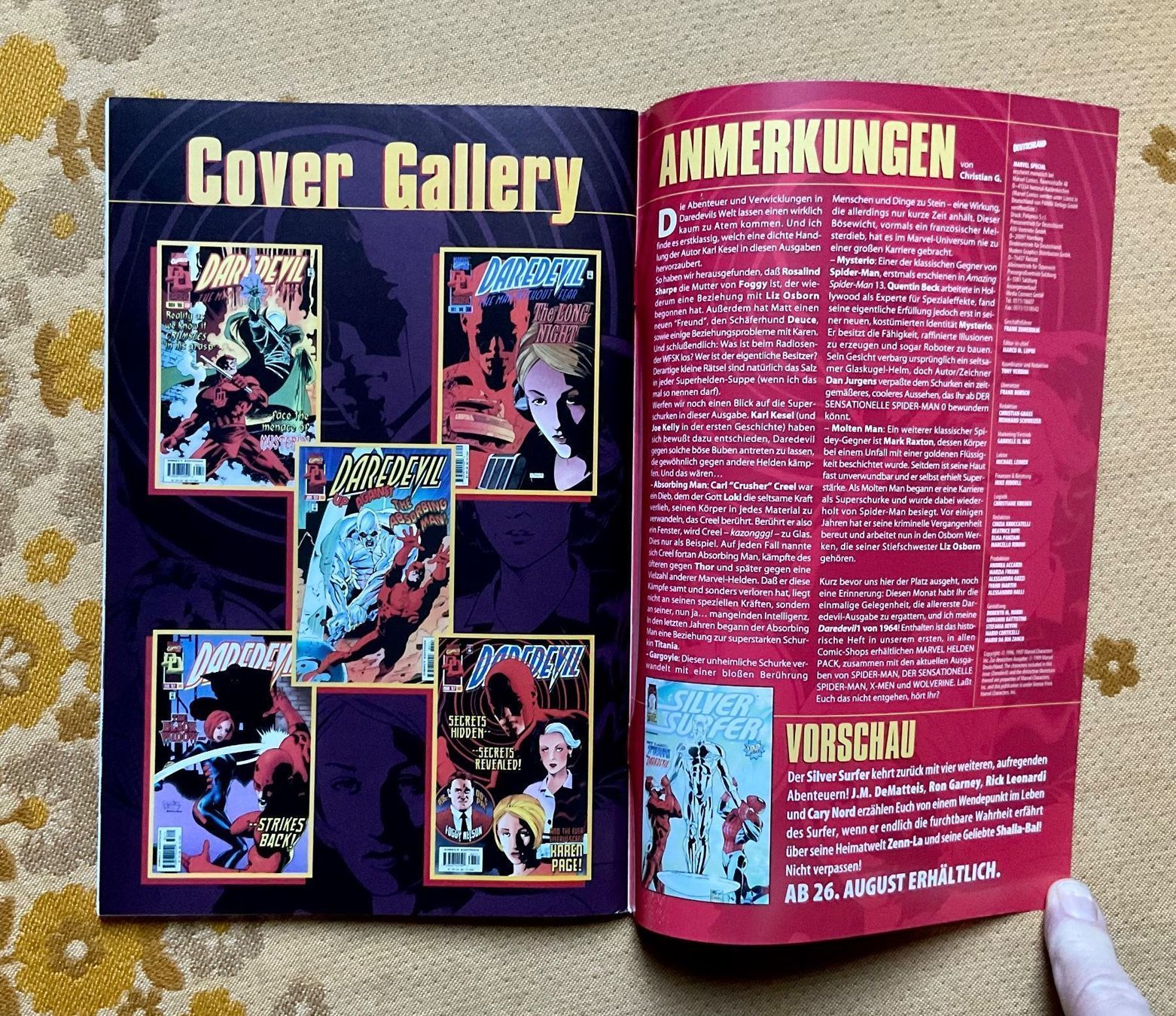 Fumetti: Daredevil Heft Nr 9 1999 – Nuovo (secondo la descrizione) da Endingen venduto da nathan05 8