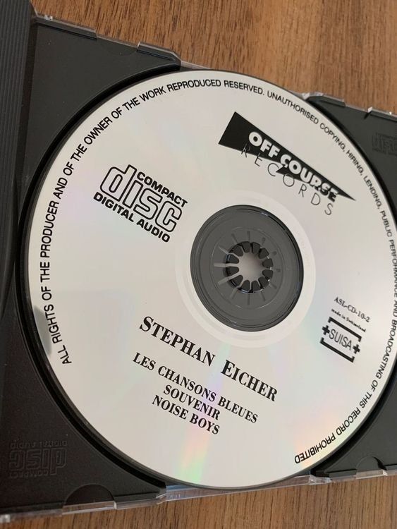 CDs: Stephan Eicher - Les Chansons Bleues /Rarität – Gebraucht aus Bonstetten von Moeriger 2
