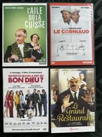 4 DVDs (3x Funès + 1x Clavier)
