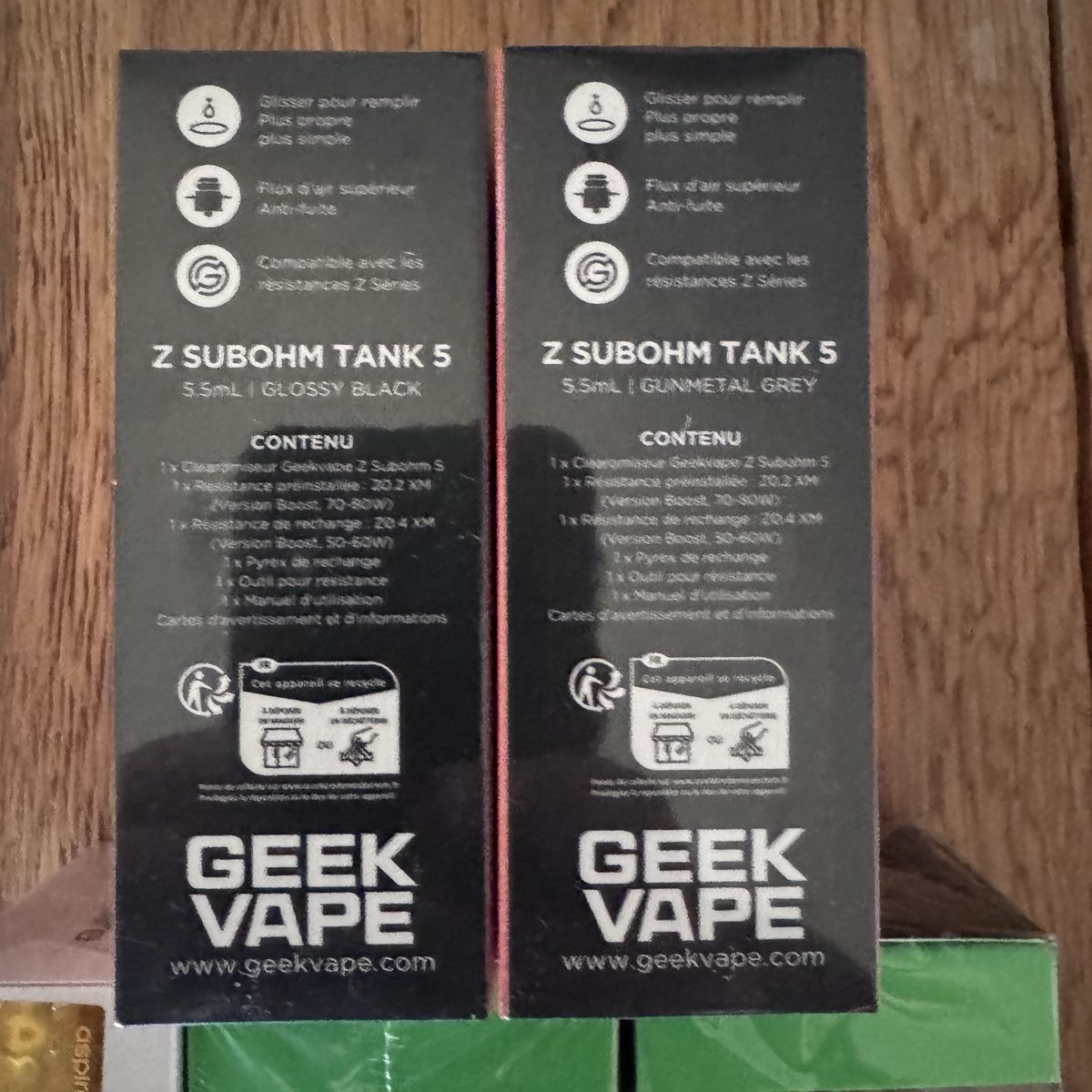 Geekvape Altri Prodotti per fumatori: Collection de cigarettes électroniques neuves + accessoires – Nuovo e nell'imballaggio originale da Biel/Bienne venduto da BMA36 3