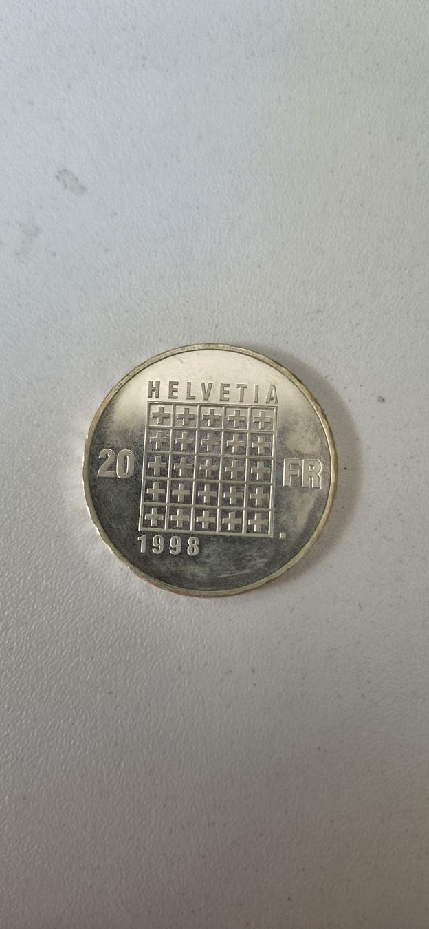 Alle Münzen: Gedenk Silbermünze 20 Fr. – Neu und originalverpackt aus Kappel SO von Hubert6 1