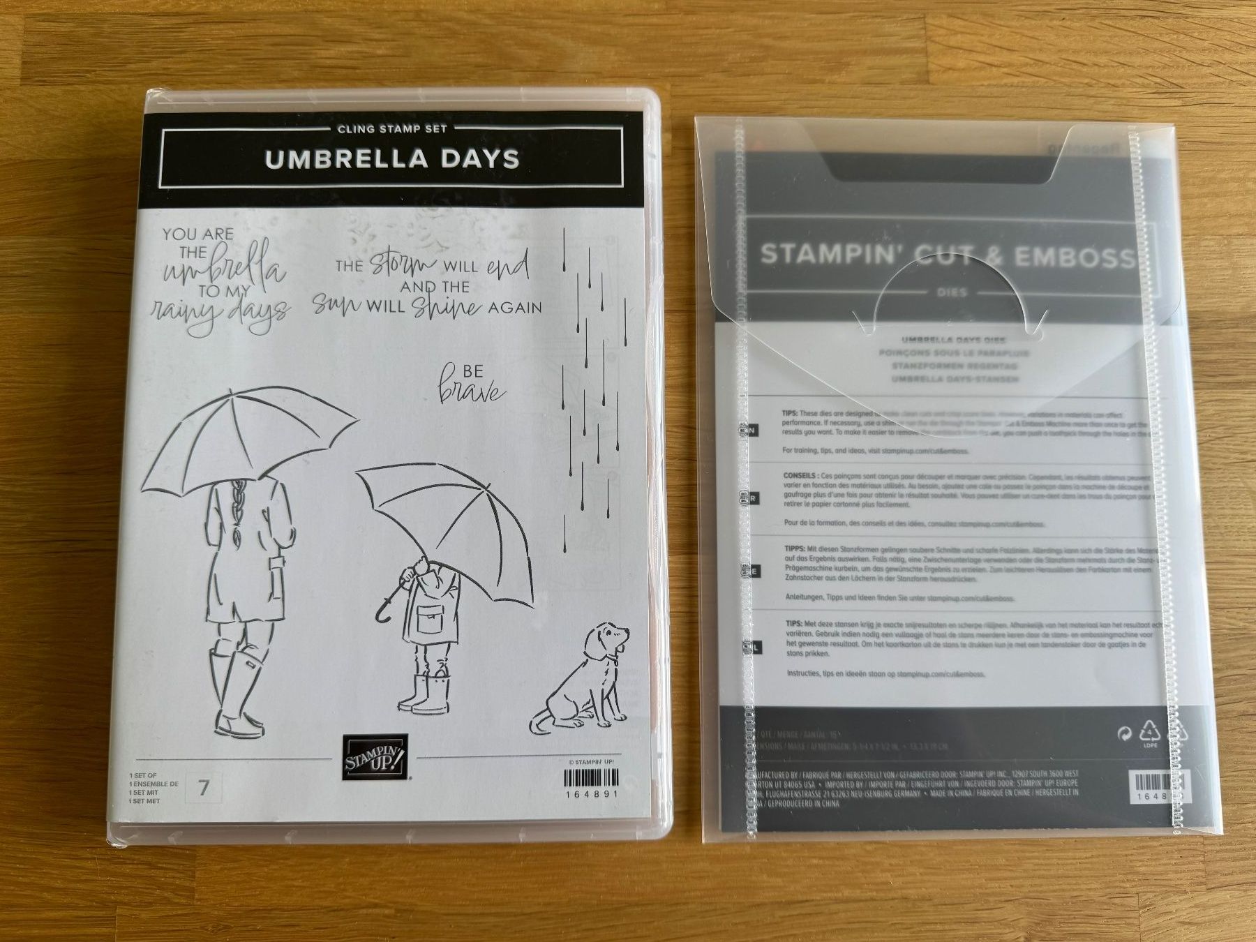Stampin' up! Timbri: Stempelset "Umbrella Days" von Stampin Up / A – Usato da Neukirch (Egnach) venduto da muolen
