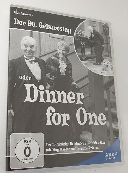 Dinner For One - Il Gioco Da Tavolo Per Il 90° Compleanno, Party Game Ufficiale Per Adulti E Famiglie
