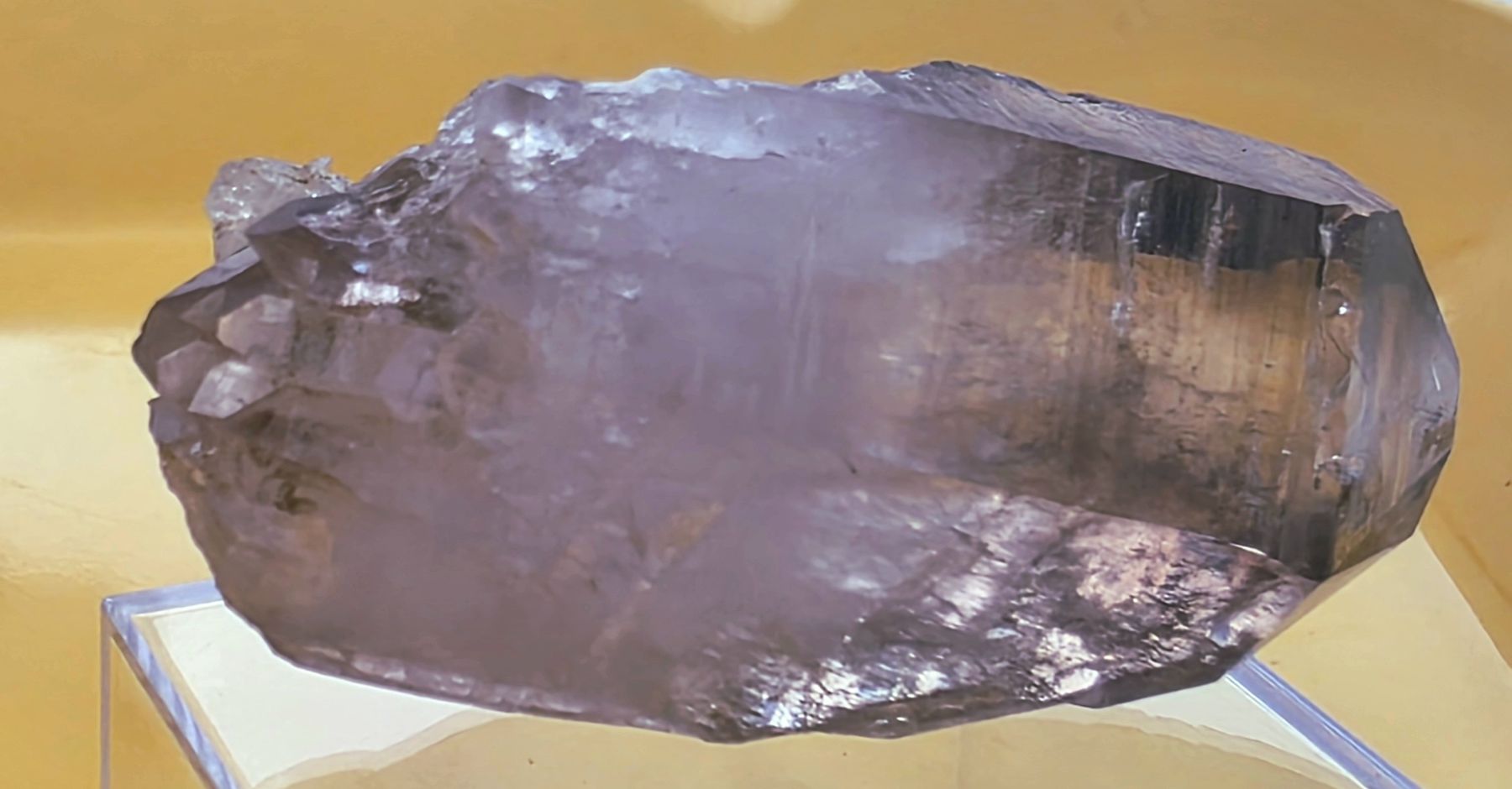 Minerali & Pietre curative: Quarz Doppelender. Eine Spitze Rauchquarz eine Amethyst – Usato da Glis venduto da nbu_65ys 4