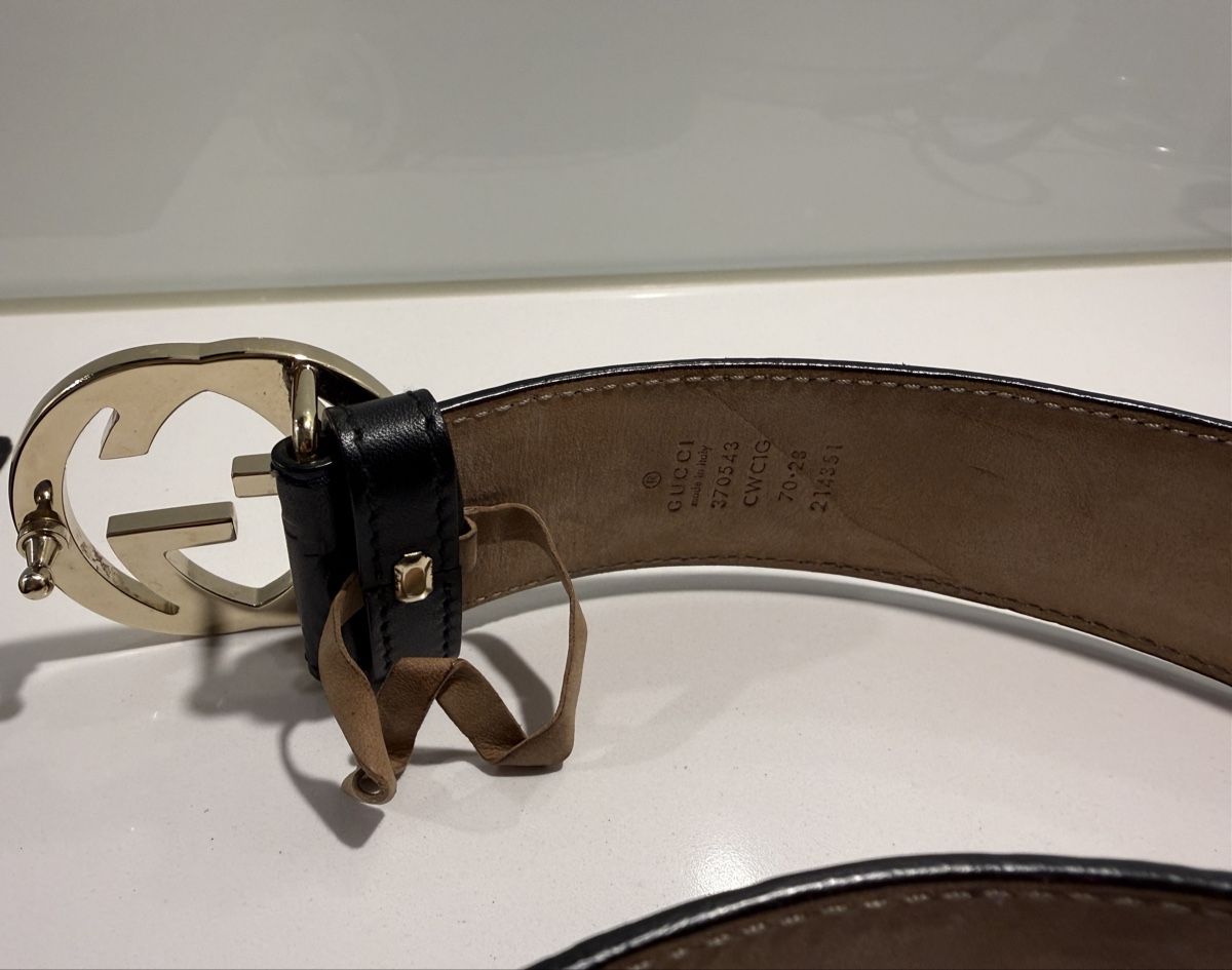 Gucci Cinture: Gucci Signature Ledergürtel – Usato da Bülach venduto da tamara1301 2
