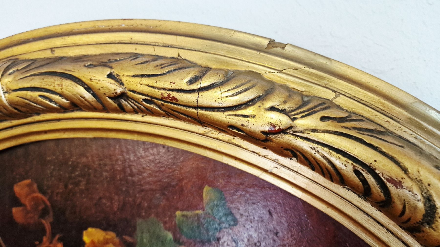 Dipinti: Antikes Stillleben Gemälde im Goldrahmen – Usato da BERN venduto da Intarsia 8