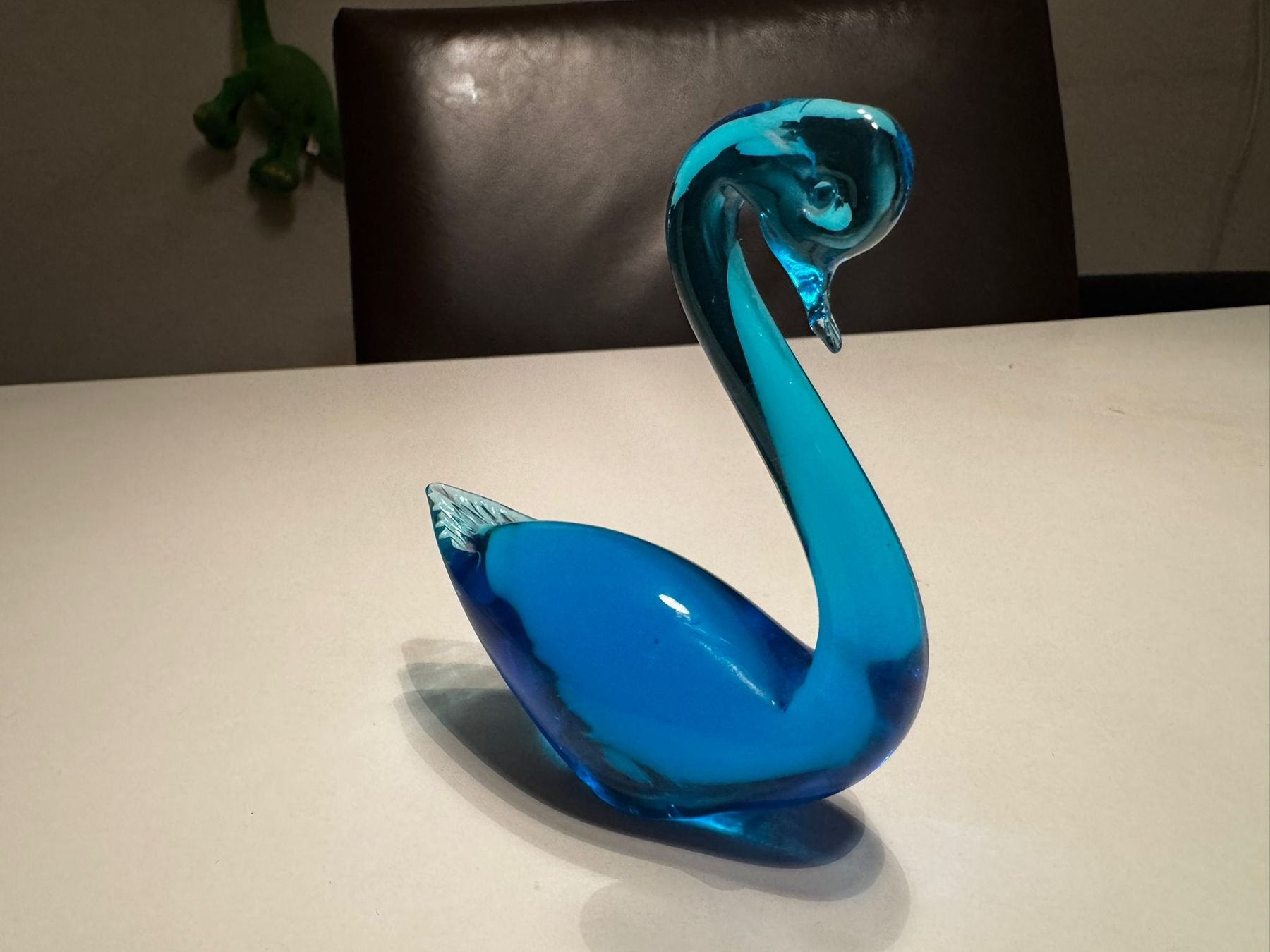Figurines: Blauer Schwan/Glas, Eneryda Schweden – D'occasion à Egg b. Zürich par Brocki_Insel_Egg 1