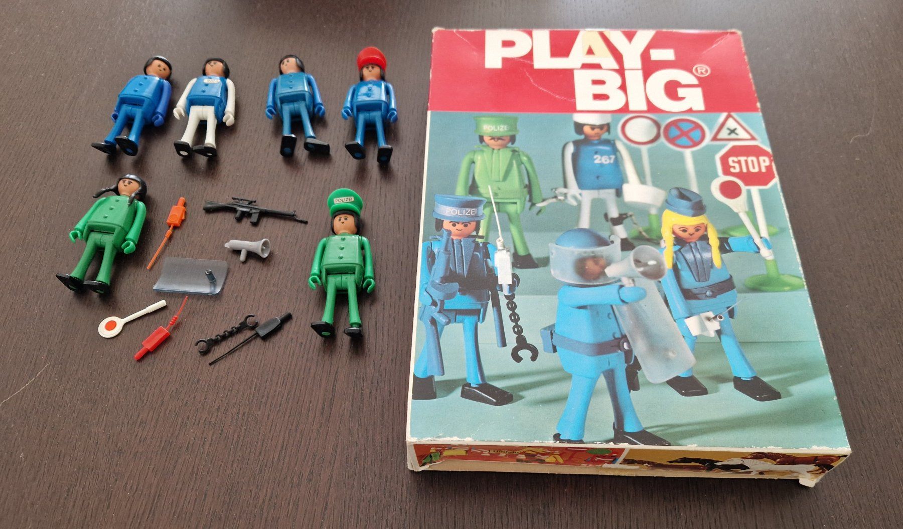 Big Giocattoli: Play Big "Polizei- Set" (mit OVP) – Usato da Aarau venduto da Vintage1969 4