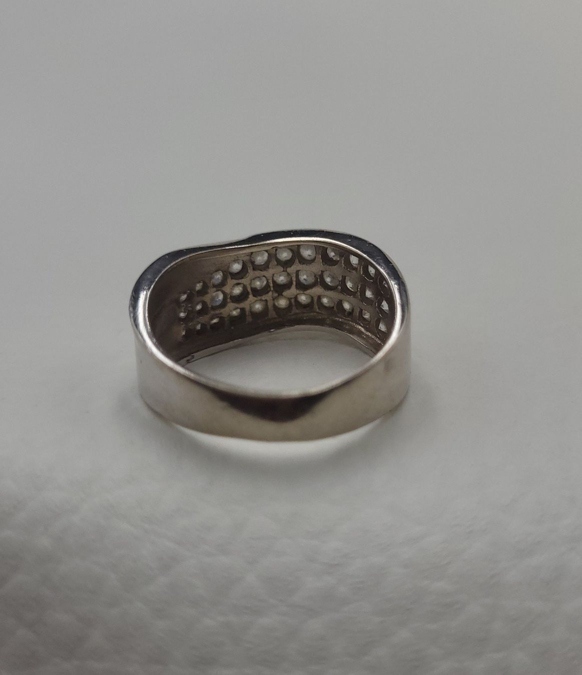 Anelli: Gold 585 Weiss Gold Mit Steine – Usato da Wald ZH venduto da Dasilver 4
