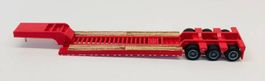 Contruction Lowboy Trailer H.O. Locistics H0 1/87