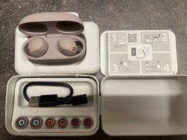 Sony WF-1000XM5 - guter und sauberer Zustand - Pink