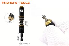 Holz Zentrierbohrer-Tiefenanschlag D 5 EURO Bit 1/4