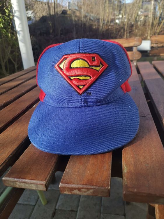 Copricapi, berretti & cappellini: Superman Snapback Cap – DC Comics, Original, Retro – Usato da Erlinsbach SO venduto da Meytalien 6