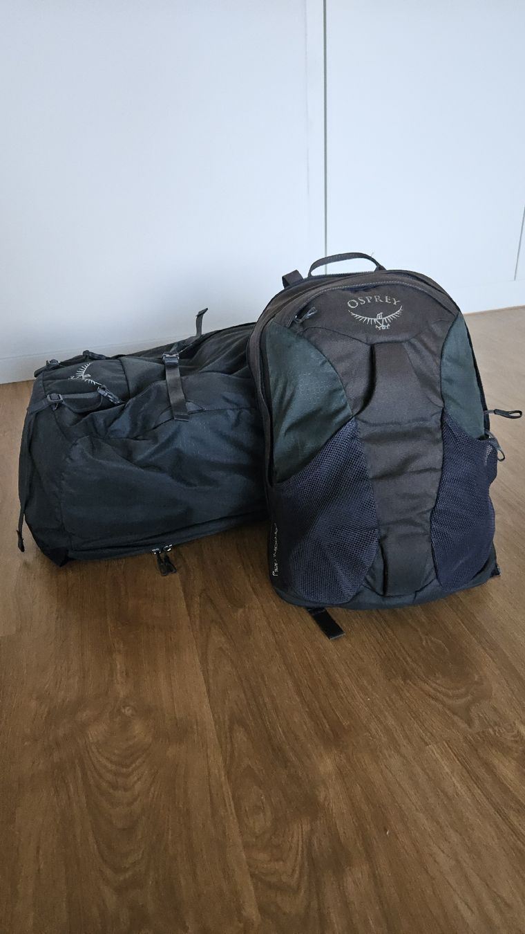 Osprey Zaini: Sac de voyage Osprey Farpoint Trek 70 – Usato da La Verrerie venduto da math_86 8