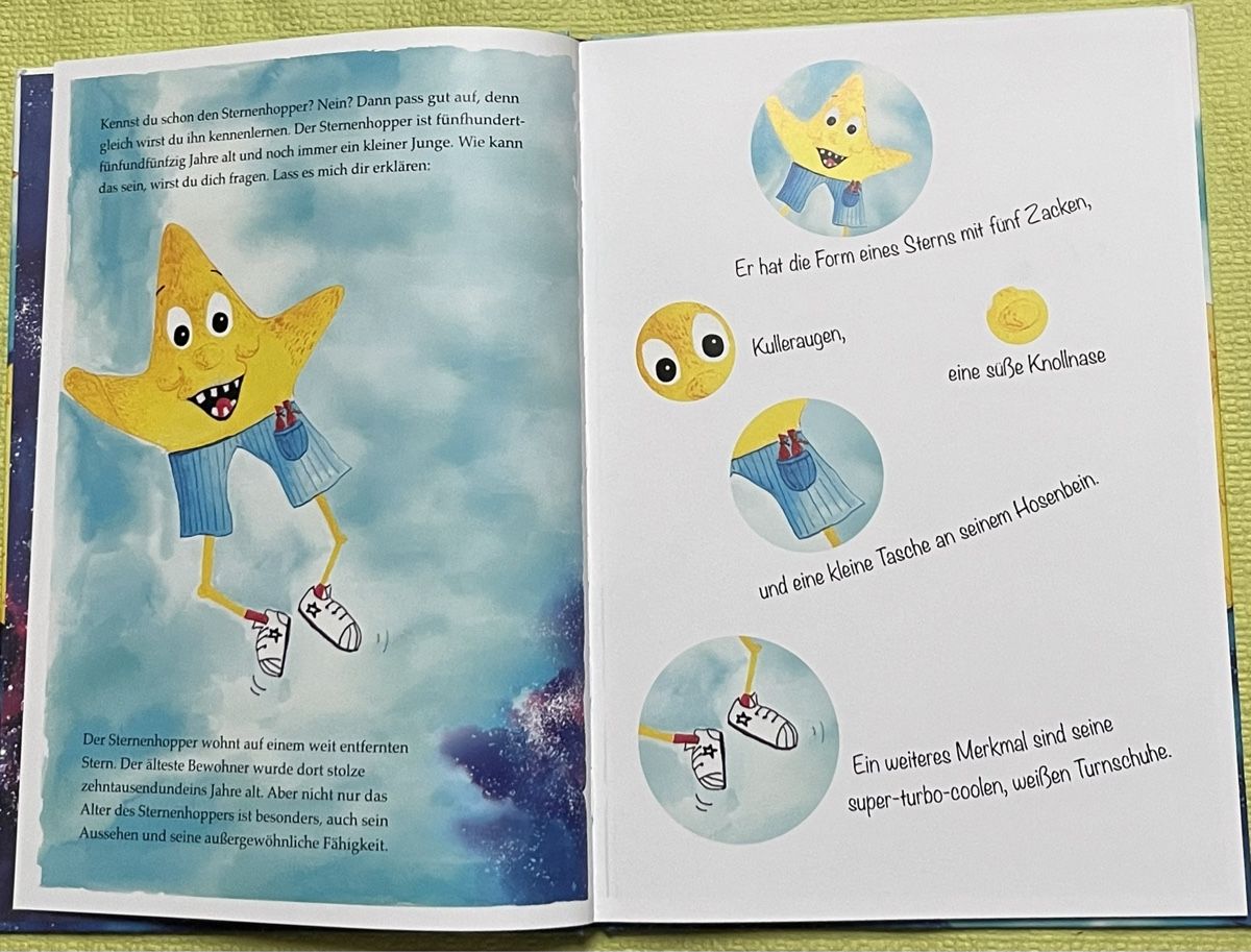 Bücher: Kinderbuch "Der Sternenhopper" von Julia Lippitsch – Gebraucht aus La Tour-de-Peilz von Pansy02 3
