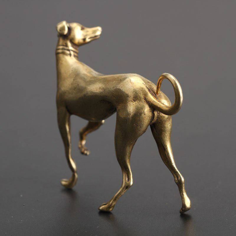 Statuette: Hund Windhund aus Messing – Nuovo (secondo la descrizione) da Uerkheim venduto da Kaufoption 2