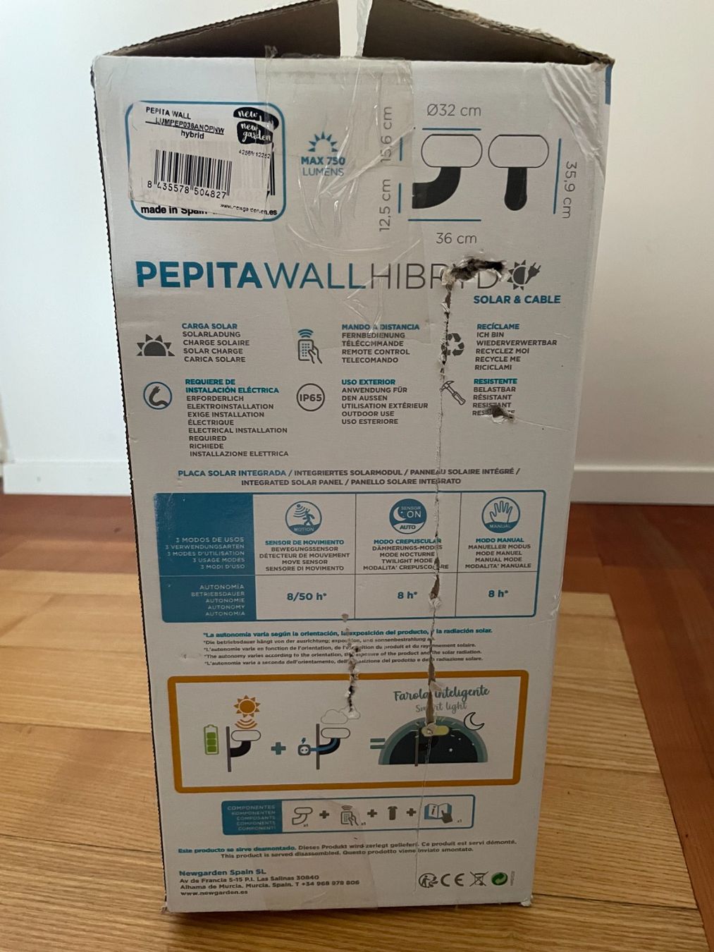 Lampade: Pepita Wall Hibryd Aussenleuchte – Usato da Birsfelden venduto da eeyore01 3
