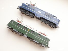 Märklin 2 x E-Lok SBB/NS Metall selten - H0