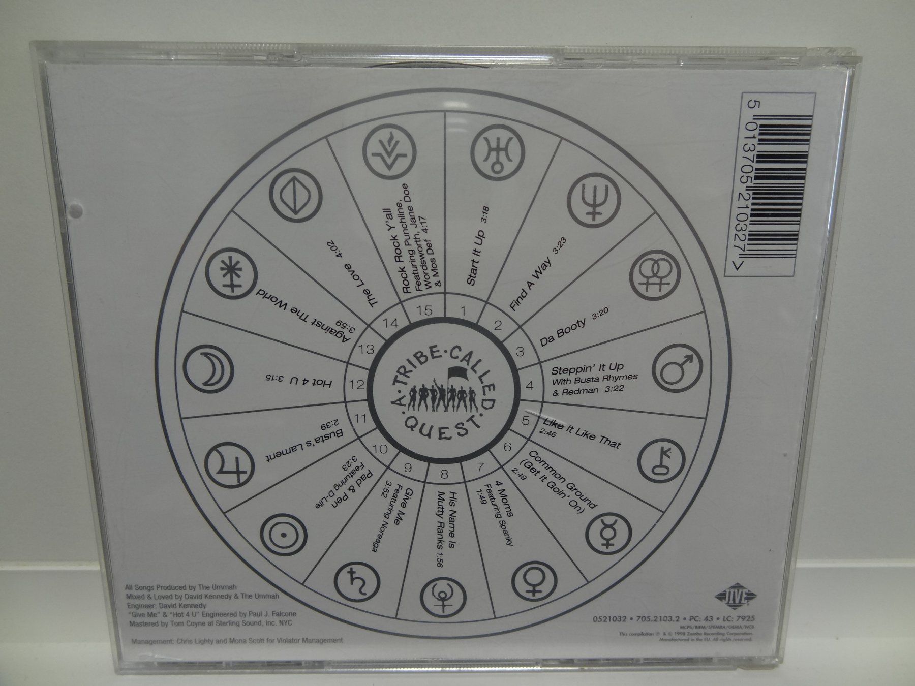 CD: A Tribe Called Quest - The Love Movement CD – Usato da luzern venduto da musicandart 1