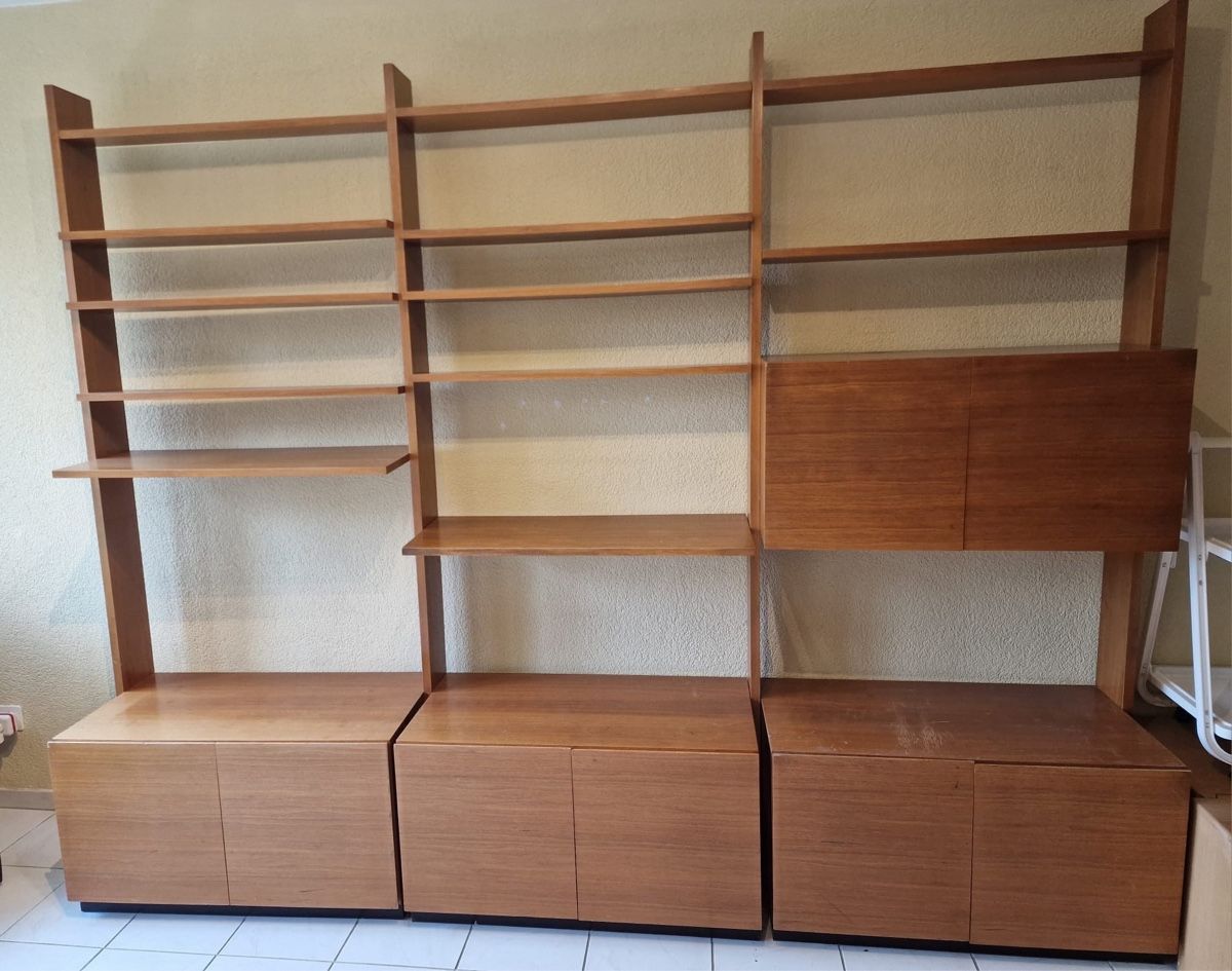 Scaffali: Vintage Bücherregal / Wohnzimmerwand – Usato da Zürich venduto da Vintage-1993 3