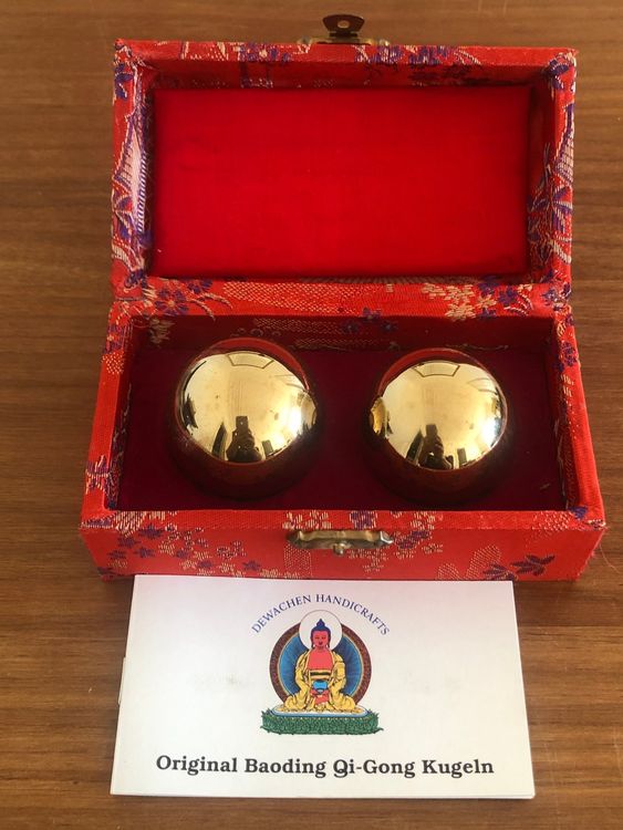 Original Baoding Qi-Gong Kugeln Chin. Klangkugeln Ø 4.5 cm (Gebraucht ...