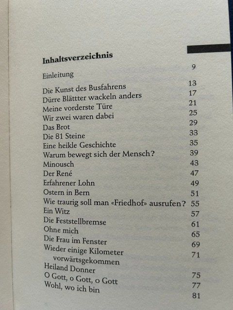Bücher: Ueltsch Arnd, Das Blumenfeld im Trolleybus, perfektes Ex. – Gebraucht aus Bern von oregonzwei 2