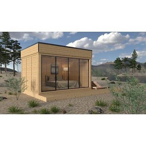 Casette da giardino & serre: Gartenhaus-Lounge, DIY Würfel 3mx4m – Usato da St. Gallen venduto da Spa_at_Home911 1