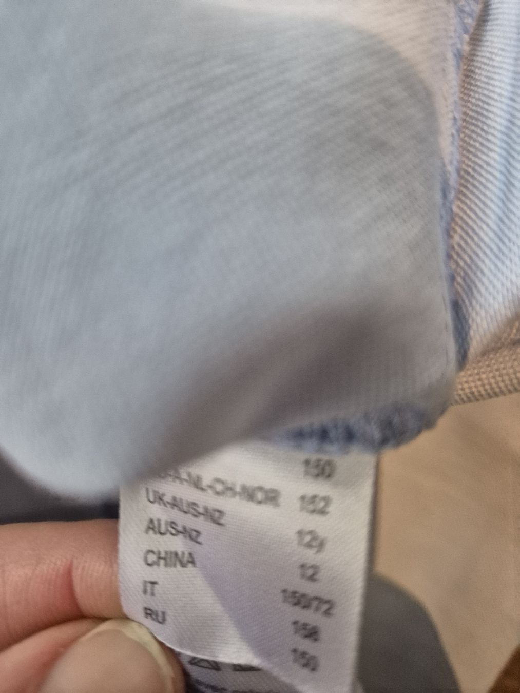 Camicie, T-shirt & Polo: Jungenhemd Gr. 152 hellblau Langarm – Usato da Unterägeri venduto da Idecurtins 2