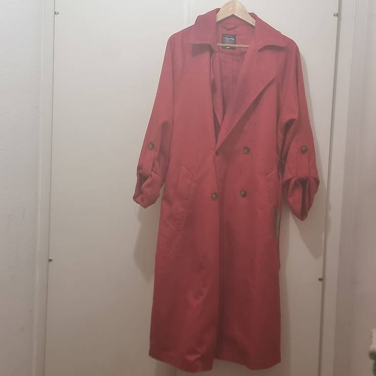 Cappotti: Roter Trenchcoat Chicorée Gr. L – Usato da Bern venduto da DiLara2000 2