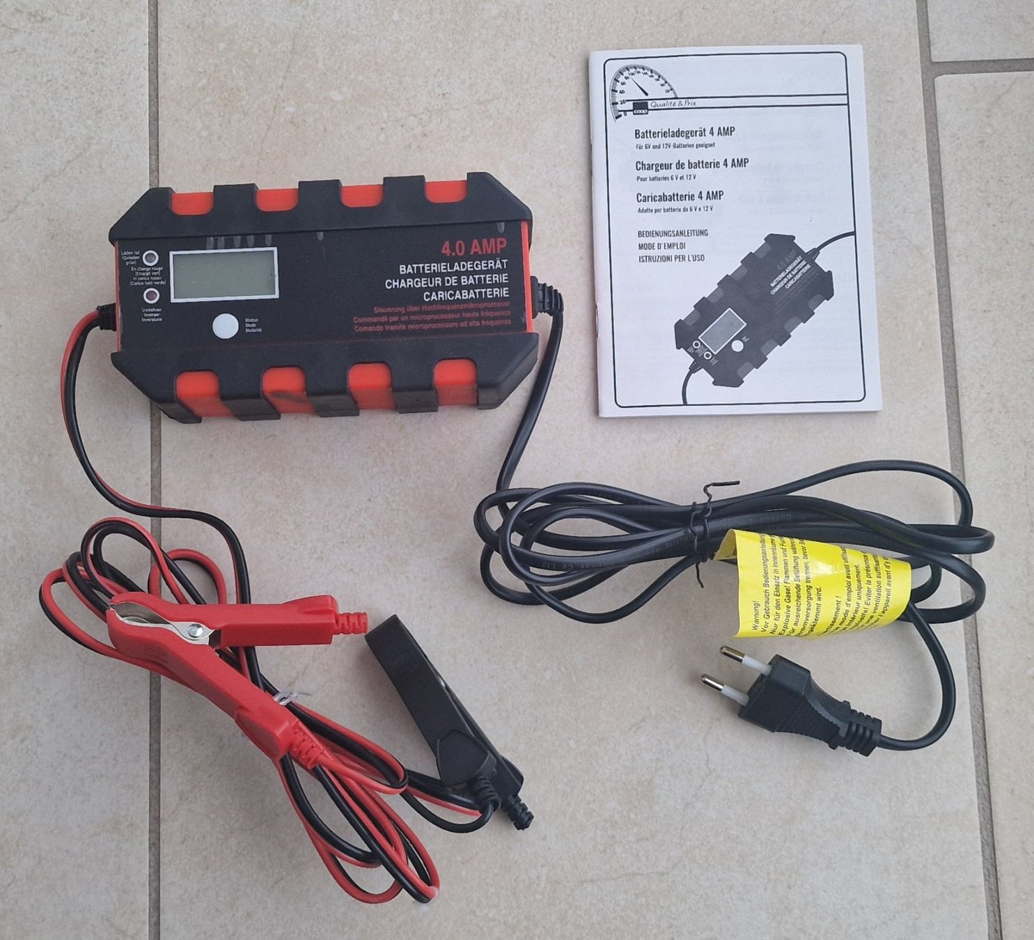 Caricabatterie: Batterieladegerät 4 AMP – Usato da Piazzogna venduto da Filomena7
