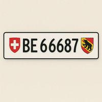 Autokennzeichen Bern BE ? 66687