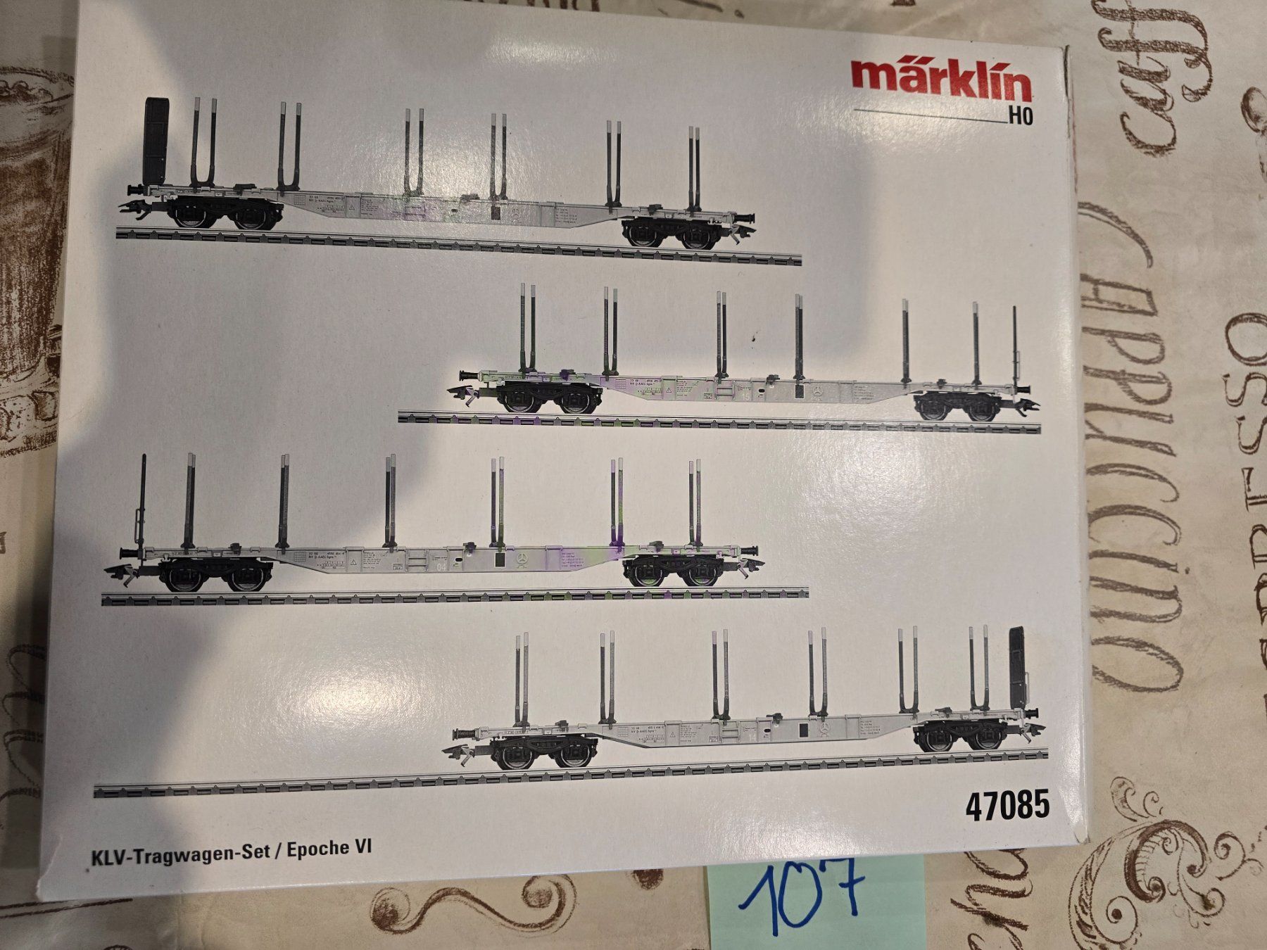 Märklin Modellini di ferrovie: Märklin 47085 KLV-Tragwagen-Set – Nuovo (secondo la descrizione) da Mauren TG venduto da Defrancesco
