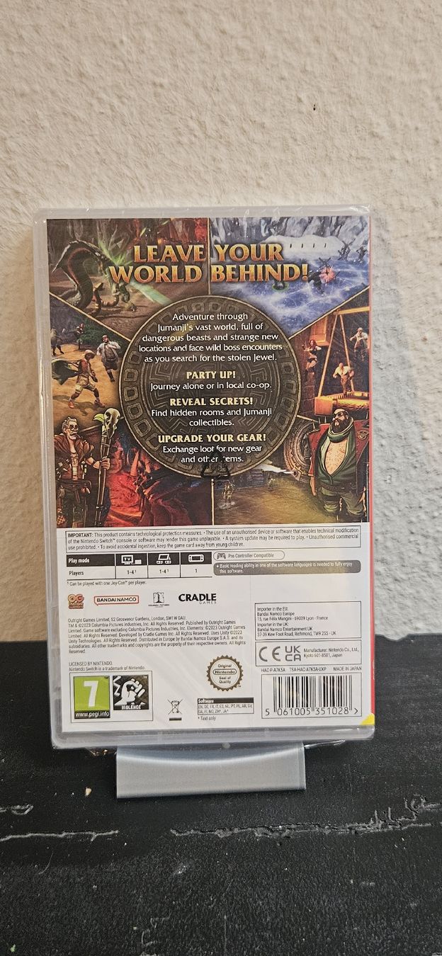 Nintendo Giochi: Jumanji Wild Adventures, Nintendo Switch – Nuovo e nell'imballaggio originale da Belp venduto da Ginus85 1